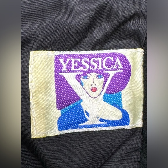1980s Yessica Suede and Floral Crop Jacket - Picture 5 of 5